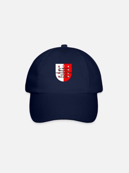 spreadshirt3 - Baseballkappe - Blau/Blau