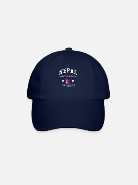 Nepal - Baseballkappe - Blau/Blau