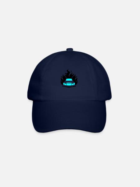 /8 Flame01 2C - Baseballkappe - Blau/Blau