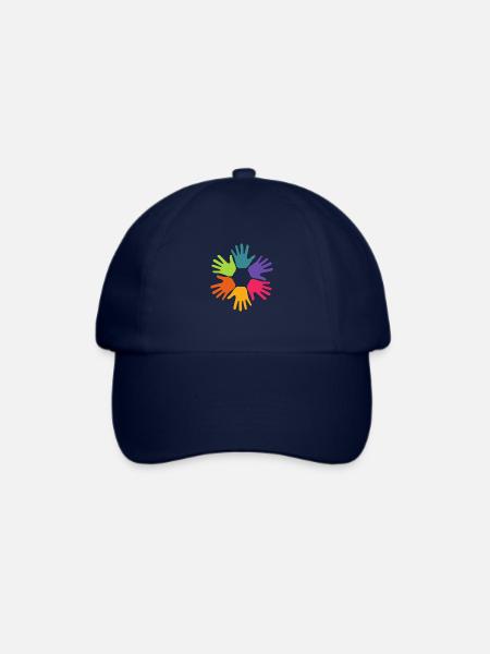 Pride Regenbogenfahne Pride Parade LGBT - Baseballkappe - Blau/Blau