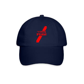 Vamos Peru - Baseballkappe - Blau/Blau - Vorne
