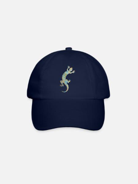 eidechse e 243 - Baseballkappe - Blau/Blau