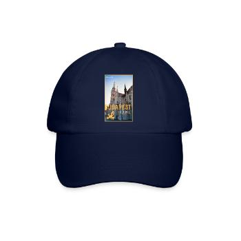 Budapest - Baseballkappe - Blau/Blau - Vorne