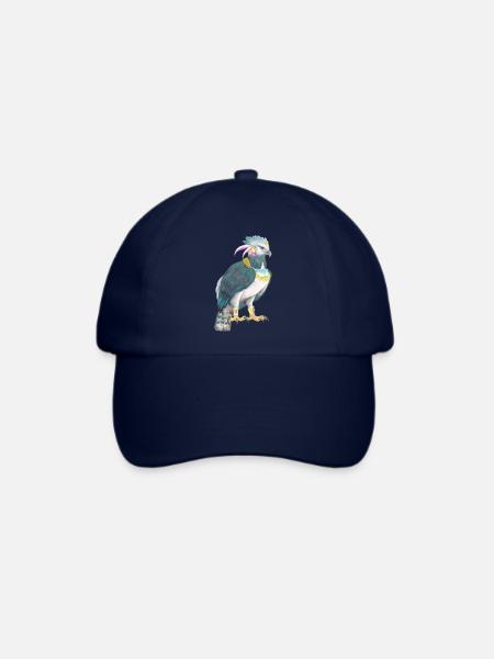 Harpyie Greifvogel Vogel - Baseballkappe - Blau/Blau