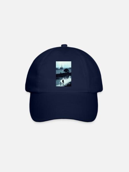 asistyle seemonster - Baseballkappe - Blau/Blau