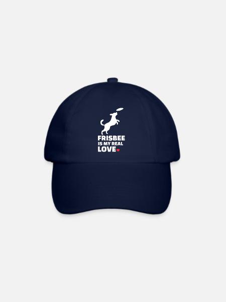 Ich Liebe Frisbee - Baseballkappe - Blau/Blau
