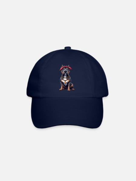 Pitbull Der Rapper - Baseballkappe - Blau/Blau