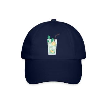 Summer Drink - Baseballkappe - Blau/Blau - Vorne