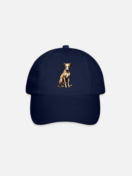 Whippet Windhund Whippets Windhundbesitzer - Baseballkappe - Blau/Blau