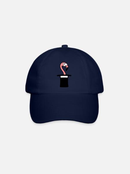 zylinder hut zauberer trick zaubertrick magier mag - Baseballkappe - Blau/Blau
