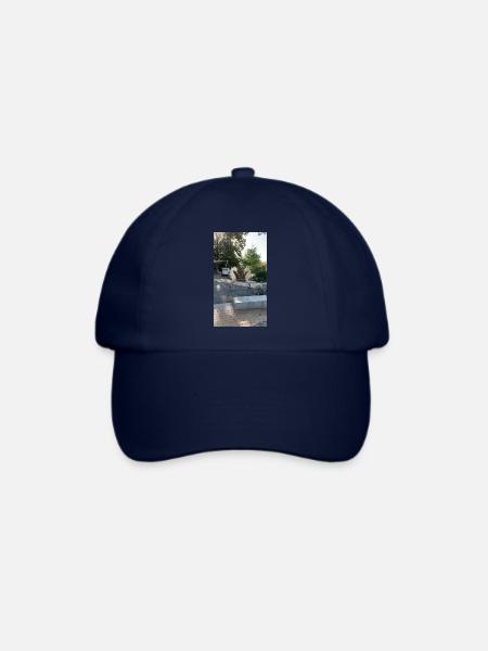 kunst seepferdchen - Baseballkappe - Blau/Blau