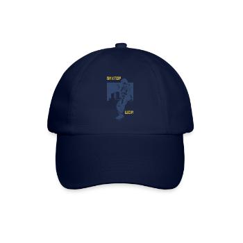 Musik UdSSR Zoi Rockband Kino Dichter Sänger - Baseballkappe - Blau/Blau - Vorne