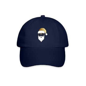 Weihnachtsmann - Baseballkappe - Blau/Blau - Vorne