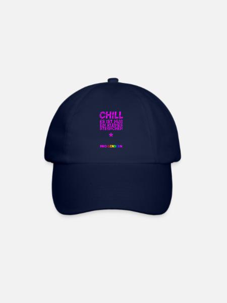 Pro Gendern Geschenkidee Feminismus queer LGBTQ+ - Baseballkappe - Blau/Blau