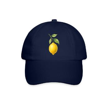 zitrone - Baseballkappe - Blau/Blau - Vorne