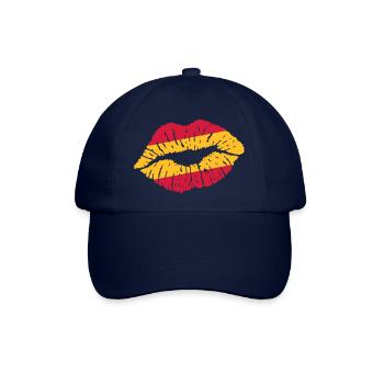 Kussmund (Spanien) - Baseballkappe - Blau/Blau - Vorne