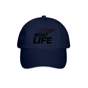 boat life - Baseballkappe - Blau/Blau - Vorne