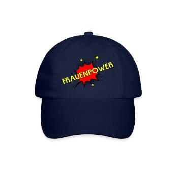 Frauenpower - Baseballkappe - Blau/Blau - Vorne