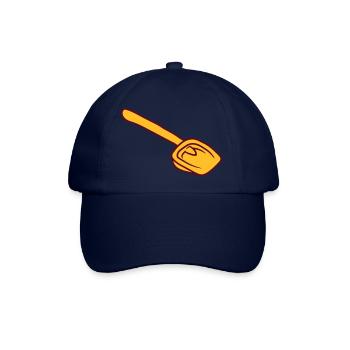 gelbe schaufel sandkasten spielzeug schaufeln eime - Baseballkappe - Blau/Blau - Vorne