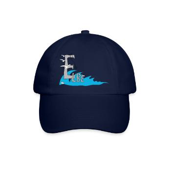 Elbe - Baseballkappe - Blau/Blau - Vorne