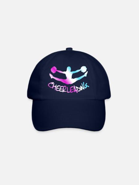 Cheerleading, Cheerleader - Baseballkappe - Blau/Blau