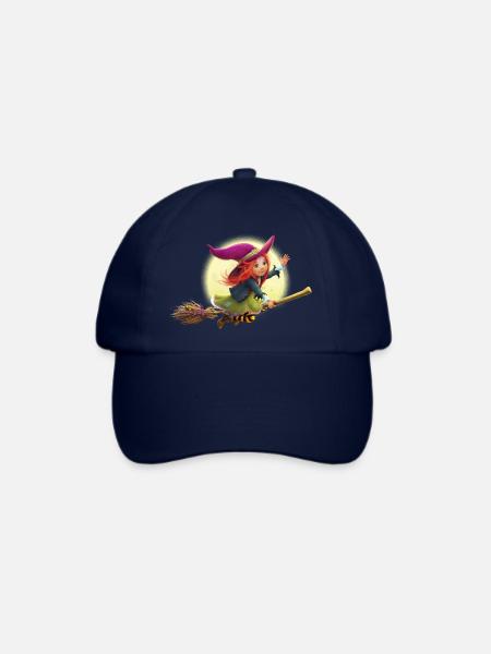 Die kleine Hexe Elfriede - Baseballkappe - Blau/Blau