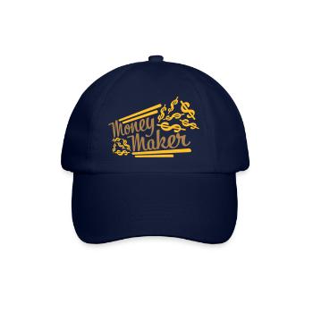 Selfmade Money Maker Dollar - Baseballkappe - Blau/Blau - Vorne