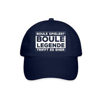 Boule Spieler Boule Legende - Baseballkappe - Blau/Blau - Vorne