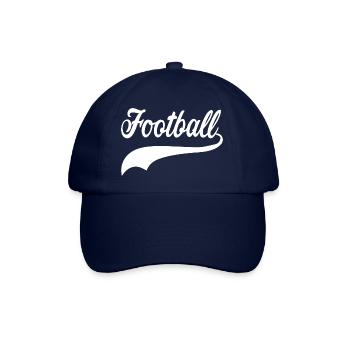 football swoosh - Baseballkappe - Blau/Blau - Vorne