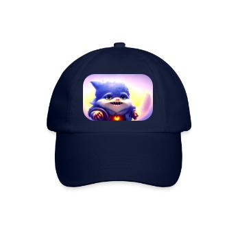 Gnome Wizzard - Baseballkappe - Blau/Blau - Vorne