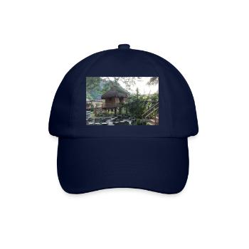 Dorf in Vietnam - Baseballkappe - Blau/Blau - Vorne