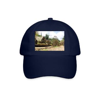 Dorf in Vietnam - Baseballkappe - Blau/Blau - Vorne