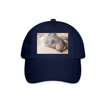 Stachelschwein - Baseballkappe - Blau/Blau - Vorne