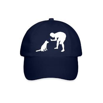 Dog Hund - Baseballkappe - Blau/Blau - Vorne