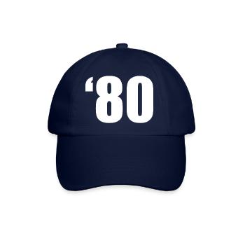 80 - THE NUMBER - Baseballkappe - Blau/Blau - Vorne
