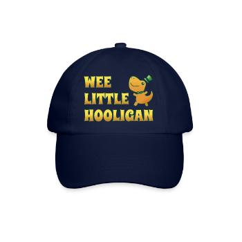 Wee Lil Hooligan Kinder St Patrick s Day Jungen Mädchen - Baseballkappe - Blau/Blau - Vorne
