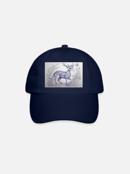mystisches Tier 20 - Baseballkappe - Blau/Blau