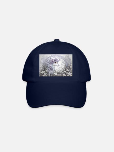 Mystisches Tier 16 - Baseballkappe - Blau/Blau