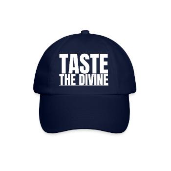 blissful eating delicious flavors - Baseballkappe - Blau/Blau - Vorne