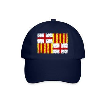 Barcelona - Baseballkappe - Blau/Blau - Vorne