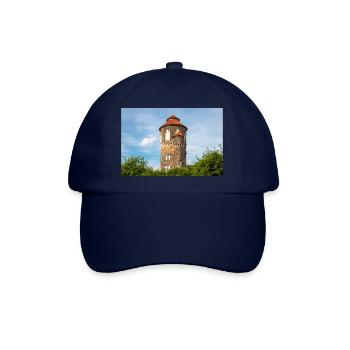 Wasserturm Bahnwasserturm Osnabrück - Baseballkappe - Blau/Blau - Vorne