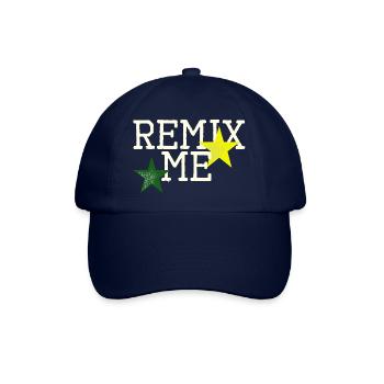 Remix me - Baseballkappe - Blau/Blau - Vorne