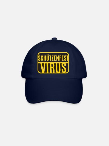 Schützenfest Virus - Baseballkappe - Blau/Blau