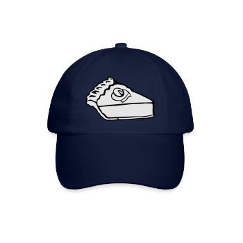 Slice der Kürbis-Kuchen - Baseballkappe - Blau/Blau - Vorne