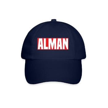 Alman - Baseballkappe - Blau/Blau - Vorne