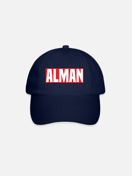 Alman - Baseballkappe - Blau/Blau