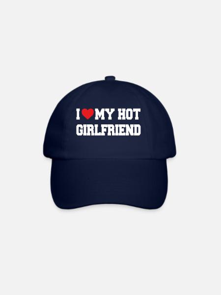 Valentinstag Freundin Geschenk Geburtstag Hot Girl - Baseballkappe - Blau/Blau