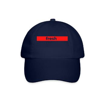 fresh - Baseballkappe - Blau/Blau - Vorne