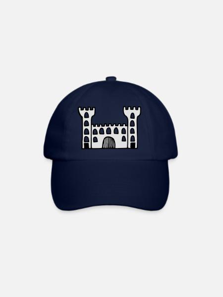 castle - Baseballkappe - Blau/Blau