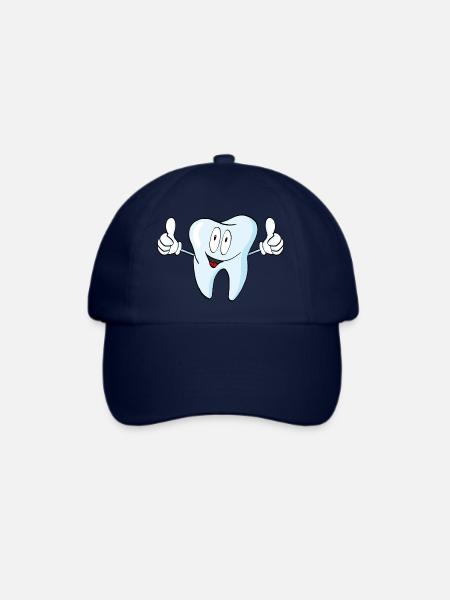 Zahn - Baseballkappe - Blau/Blau